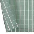 thumbnail image 3 of Better Homes & Gardens Willa Plaid Kitchen Curtain Tiers and Valance, 3-Piece Set, Sage Green, 60" W x 36" L, 3 of 5