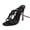 Black, variant on Women's Strappy Heels Sexy High Heeled Ankle Strap Open Toe Sandals Flip Flops Stilettos Summer Party Prom Dress Shoes Red Size 9