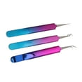 thumbnail image 4 of ANGGREK Décapant à Tête Noire, Outils de Décapant à Tête Noire 3pcs avec Tête Droite en Acier Inoxydable, Tête Incurvée, Pointe Inclinée Clips, Kit d'Outils de Popper, Kit d'Extraction d'Outils, 4 of 8