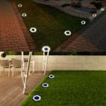 thumbnail image 5 of Luz solar para exteriores, paquete de 4 luces LED para jardín, iluminación de suelo, 6000 K, resistente al agua, IP65, lámpara solar, foco empotrado para camino, terraza, patio subterráneo JAMW Sencillez, 5 of 5