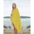 thumbnail image 2 of Yellow Burlap Texture Beach Towels Oversized Super Absorbent, Farmhouse Vintage Yellow Lightweight Bath Towel Quick Dry Sets For Bathroom/Pool/Rv Camping/Beach Play/Gym Room/Picnic 30"x60", 2 of 8
