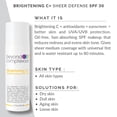thumbnail image 2 of Beyond Complexion Brightening C+ Sheer Defense SPF 30 - Oil-Free, Fast-Absorbing SPF Makeup that Reduces Redness and Evens Skin Tone, 2 of 6