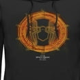 thumbnail image 2 of Men's Marvel Spider-Man: No Way Home Gold Spider  Pull Over Hoodie Black Large, 2 of 4