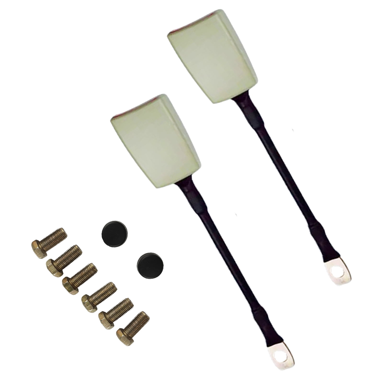 2 Set Universal 3pt Adjustable Retractable Lap Suitable for Modification Belts Kit for Go Kart,Club Golf Cart,Van,UTV,VR, Buggies, Minivan,Pickup and Truck (Beige)