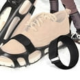 thumbnail image 6 of Tersarium 4Pcs Non-slip Shoes Binding Straps Crampons Mountaineering Ice Grippers Straps, 6 of 11