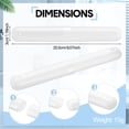 thumbnail image 2 of Clear 60 Plastic Toothbrush Covers Portable Travel Protector Cases, 2 of 6