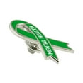 thumbnail image 3 of Mental Health Awareness Enamel Lapel Pin -Provide Support and Aid the Cause Awareness Ribbon, 3 of 4