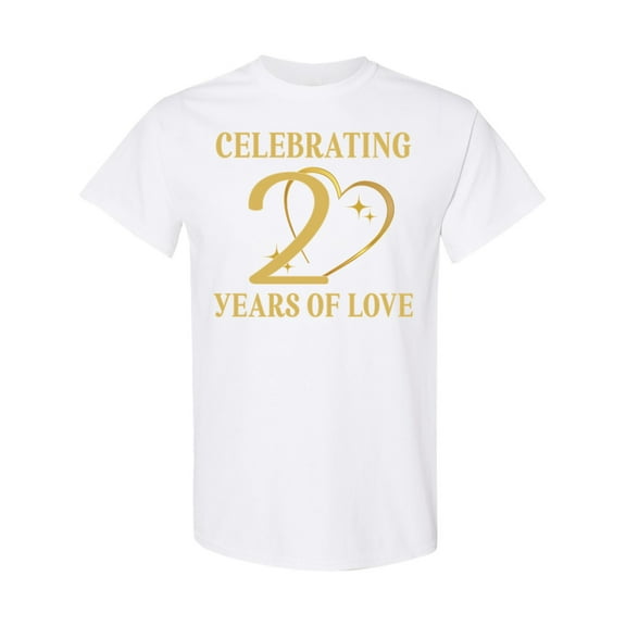 Inktastic 20th Anniversary Keepsake 20 Years Together T-Shirt