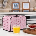 thumbnail image 6 of Honeii Strawberries Print 2 slice Toaster Cover, Two Slice Toaster Dust-proof Cover For Kitchen Small Appliance and Fingerprint Protection, 6 of 7
