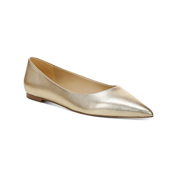 Sam Edelman Womens Wanda Leather Pointed Toe Ballet Flats