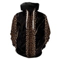 thumbnail image 1 of Sudadera con capucha y cremallera para hombre, diseño abstracto de animales, estilo hip hop, gran oferta 2024, con capucha, para primavera, informal y divertida., 1 of 6