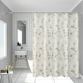 thumbnail image 5 of Antqov Plastic Shower Curtain Liner, Waterproof Printed Shower Curtain 71x32" Thicker Shower Bathtub Curtains for Bathroom Home, 5 of 6