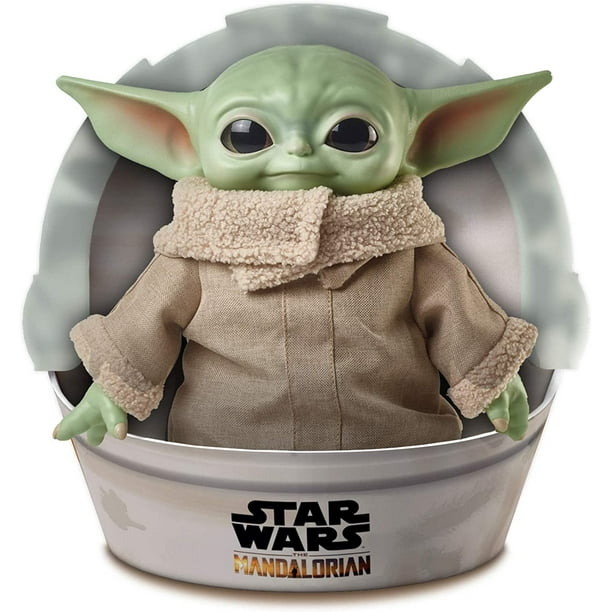 Mattel Star Wars The Child Plush Toy 11 Inch Small Yoda Like Soft Figure From The Mandalorian Green This 11 Inch The Child Plush Toy Will Capture The Hearts By Brand Mattel Walmart Com