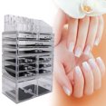 thumbnail image 4 of Stability High Capacity Makeup Box, Nail Art Storage Case, Salon Shop Beauty Salon Manicure Store For Home ANGGREK Otros, 4 of 8