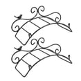 thumbnail image 1 of OULII 2pcs Hose Storage Bracket Wall Mounted Garden Hose Holder Design For Organizing Water And Rack For Outdoor Use, 1 of 8