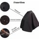 thumbnail image 4 of 3 Piezas Capas de Maquillaje para Clientes Baberos de Maquillaje de Salón de Belleza Bata Corta para Clientes Delantal de Barba Peine Ligero Capas de Tinte para el Cabello Capa Corta de Peluquería pa, 4 of 4