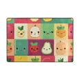 thumbnail image 3 of Cute Fruits Area Floor Mats 72" x 48" Soft Non-Slip Large Rugs Nursery Memory Foam Carpets Living Room Doormat for Bedroom Dinning Decor, 3 of 7