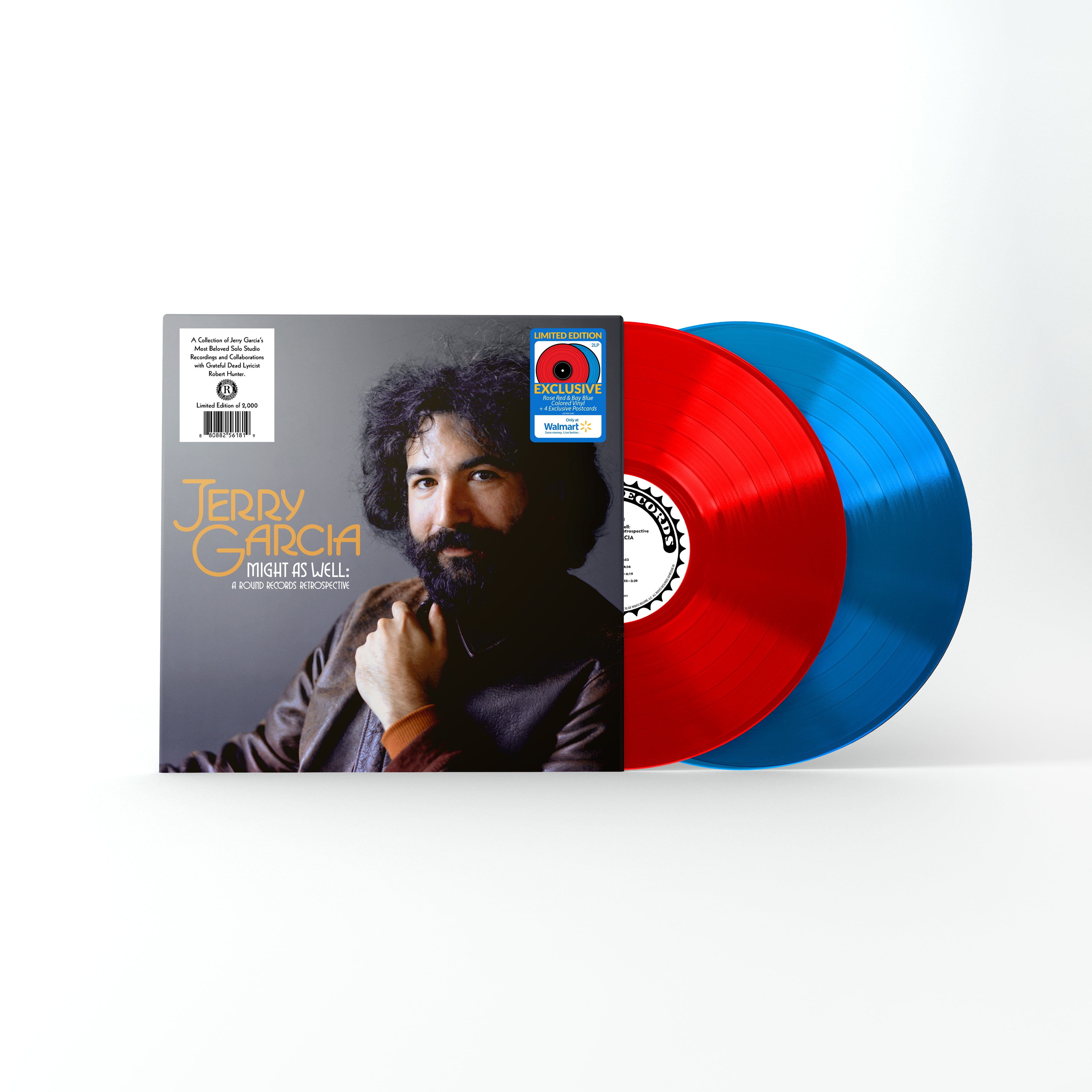 米2LP Jerry Garcia Might As Well: A Round Records Retrospective JGFRR1048 Round Records /00520 Jerry Garcia - Might As Well: A Round Records Retrospective