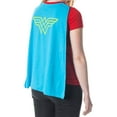 thumbnail image 2 of Wonder Woman Cosplay Womens Juniors T-Shirt with Cape, 2 of 2
