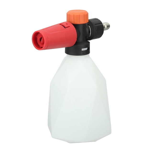 Pulverizador de Espuma para Coche 500 Ml 1/4 Pulgadas Conector Rápido Chorro de Espuma de Alta Presión para Lavado de Coches en el Jardín ANGGREK Otros