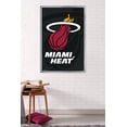 thumbnail image 2 of NBA Miami Heat - Logo 14 Wall Poster, 22.375" x 34", Framed, 2 of 2