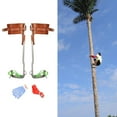 thumbnail image 3 of 1 / 2Gears Juego De Púas Para Trepar árboles Con Cinturón De Seguridad Para Accesorios De Camping Medio Cuero 1 Engranaje Sunnimix Espiga trepadora de árboles, 3 of 8