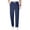 3# Blue, variant on Mens Pull On Stretch Relaxed Fit Smart Casual Pants - Comfy Stretch Breathable Pants for Men Over 50 Black 3XL