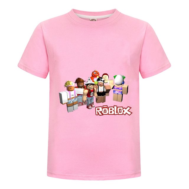 Ropa Infantil Roblox para Niño, Playera de Algodón con Estilo Gamer y Diseño de Personajes, Camiseta Cómoda para Verano, Ocasiones Especiales y Uso Diario