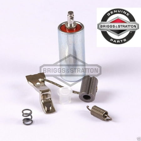 Briggs Stratton Oem Parts - Genuine Briggs & Stratton 294628 Ignition Breaker Points & Condenser Set OEM