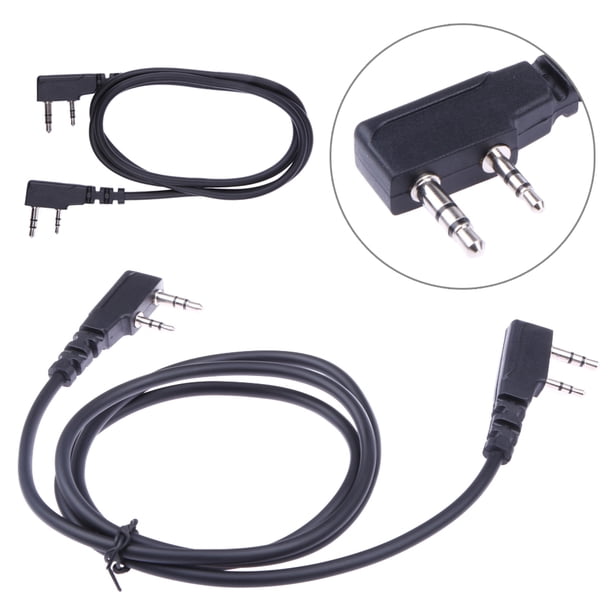 2 Pin Clone Copy Cable for Puxing Wouxun Linton Kenwood 2-Way Radio