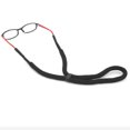 thumbnail image 5 of Correa negra para gafas, gafas de sol deportivas y correas para sujetar gafas para hombres y mujeres, correa ajustable para gafas, paquete de 6, 5 of 5