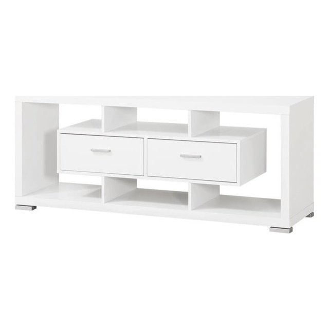 Coaster Darien 2-drawer Rectangular Wood TV Console for TVs up to 65" White