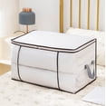 thumbnail image 2 of Storage Bags for Clothes with Handles Large Clothes Storage Organizers Foldable Blanket Storage Bags for Closet Under Bed Moving by PALIFEUR, 2 of 7