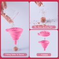 thumbnail image 3 of Contenedores de almacenamiento LYMUSUMI para arte con diamantes, 120 compartimentos, rojo rosa, 3 of 8
