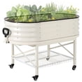 thumbnail image 2 of Reinforced Galvanized Steel Raised Garden Bed – Planter Box with Bird Protection Net, PVC Cover & Gloves, Sturdy Frame, Weatherproof, Easy Assembly, For Vegetables, Flowers & Herbs, Garden, Outdoor, 2 of 8