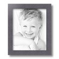 thumbnail image 2 of ArtToFrames 8" x 11" Tungsten Picture Frame, 8.5x11 inch Gray MDF Poster Frame (WOM-4640), 2 of 8