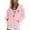 Pink, variant on Hoodies for Women Long Sleeve Zip Up Hoodies Cute Hoodies Sweatshirts for Women Women's Fall Jacket Preppy Clothes Teen Girl