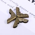 thumbnail image 4 of GOOHOCHY 20pcs Antique Brass Metal Book Scrapbooking Notebook Albums Menus Folders Corner Protectors Bronze Tone, 4 of 8