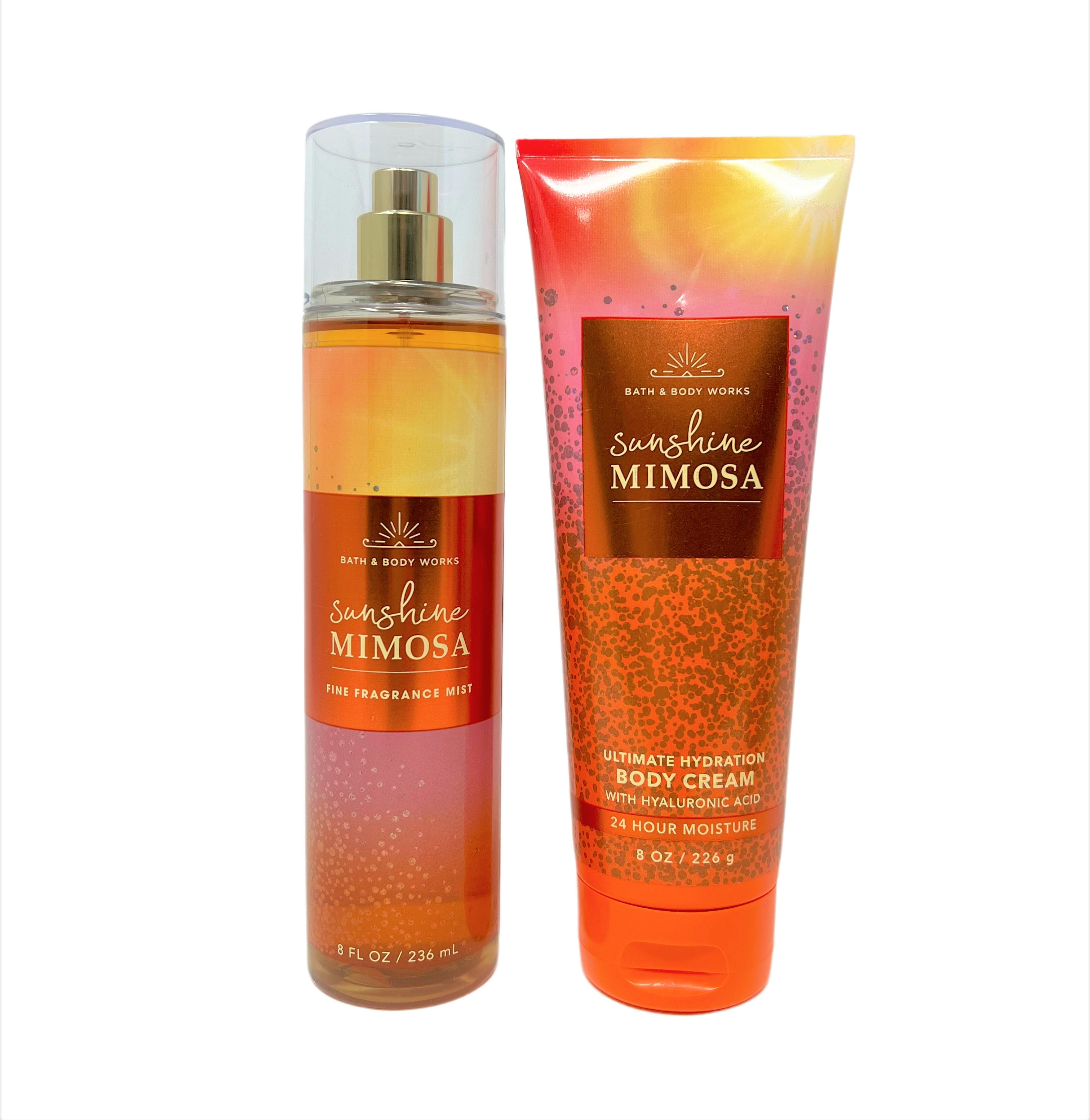 Bath & Body Works SUNSHINE MIMOSA Duo Gift Set Fine Fragrance Mist