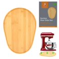 thumbnail image 1 of Bamboo Sliding Mat Compatible with KitchenAid 6/7/8 Quart Bowl-Lift Stand Mixer,Mixer Moving Tray Attachments Kitchen Countertop Storage Accessories, 1 of 6