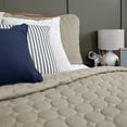 thumbnail image 4 of Southshore Fine Linens Oversized Quilt Bedding Set lightweight, bedspread 3-Piece, two matching shams, Taupe, King / California King, 4 of 6