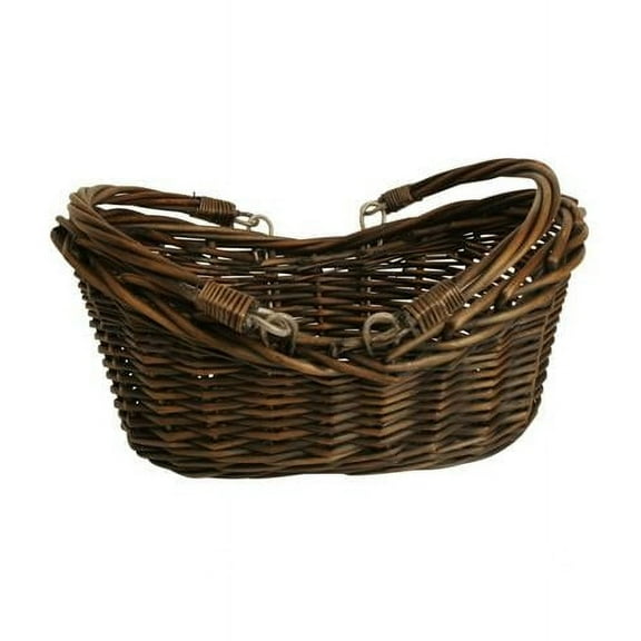 Wald Imports 1001-SM 13.5 in. Dark Willow Basket