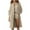 Khaki, variant on Jackets for Women DYTTDG Women's Long Cardigan Winter Coat Jacket Solid Color Long Sleeve Warm Coat Sweater on Clearance