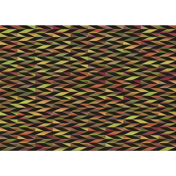 Ahgly Company Indoor Rectangle Patterned Light Brown Area Rugs, 5' x 7'