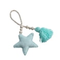 thumbnail image 1 of GROWTH TANK Assorted Wooden Tassel Pendant Net Curtain Tie Rope Hanging Ornament Green Star, 1 of 6