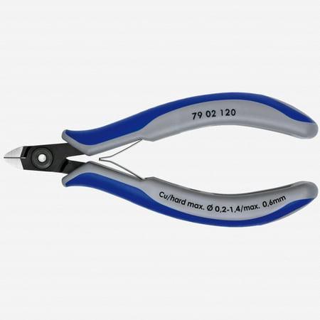UPC: 0843221013684 | Knipex Precision Electronics Diagonal Cutters Mini-Head w/ Very Small Bevel – MultiGrip