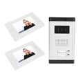 thumbnail image 1 of De Portero Automático con Vídeo de 2 Vías de Timbre Visual 2 Monitores y 1 Cámara de Visión para el Hogar y la Oficina ANGGREK Otros, 1 of 8