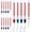 Colorful, variant on 15Pcs White Deep Hole Permanent Paint Markers, 20mm Extra Long Fine Nib Deep Reach Marking Pens for Carpenter Woodworking Construction Metal Drilling Marking
