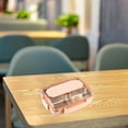 thumbnail image 5 of Boreal Craft Student Worker Microwave Heated Lunch Detachable Partition Silicone Sealed Lunch Self Contained Tableware Portable Lunch Small Glass Food Storage Containers Double Cereal Food Storage, 5 of 5