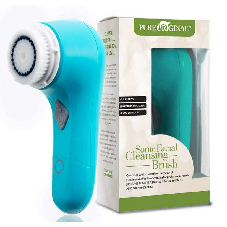 Pure Original Sonic Facial & Body Cleansing, Exfoliating & Massaging Brush